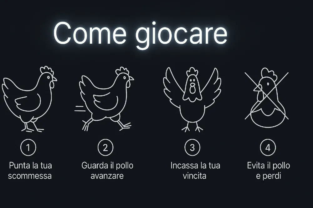 Chicken Road - Schermata di deposito e bonus